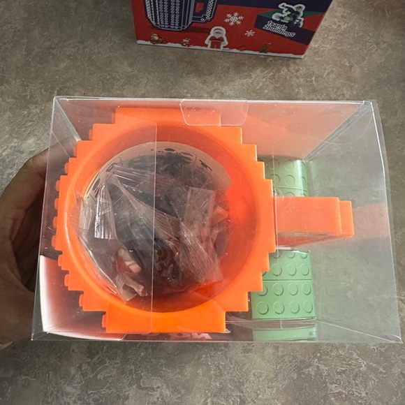 Creative Build-On Brick Coffee Mug – Compatible with Major Brick Sets - 12oz - Picture 3 of 4